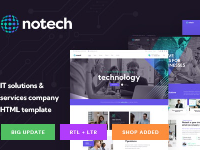 Notech - IT Solutions & Services HTML Template